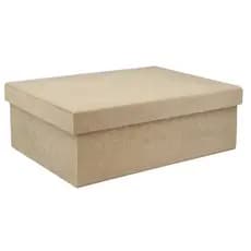 Kit 10 Caixa MDF Retangular C/ Tampa 30x20x10 Organizador Presente Artesanato Personalizar Sapato