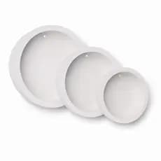 Trio De Nichos Decorativos Mdf Pintura Fosca Base De Agua P M G Para Quarto Bebe Sala Banheiro