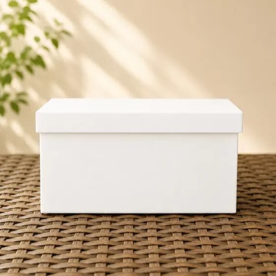 Kit 10 Caixa de MDF 25x15x10 Pintada - Caixa Convite, Caixa para 2 canecas, Branca