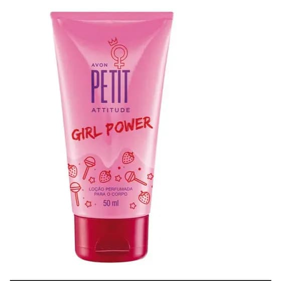 AVON LOÇÃO PERFUMADA PAR CORPO PETIT GRIL POWER ORIGINAL