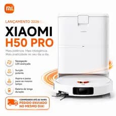 Xiaomi H50 Pro Robô Aspirador Inteligente Lançamento 2026 220v
