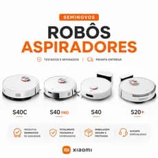 Robô Aspirador Xiaomi S40 SemiNovo Perfeito Estado + Pronta Entrega