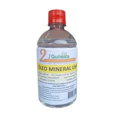 Óleo Mineral Usp 500ml Proteção Térmica Capilar E Hidratação Corporal