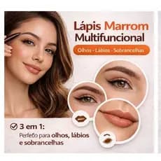 Lapis Universal Vivai Com Apontador Marrom Lapis de Olho Lapis de Labios Lapis Para Sobrancelhas