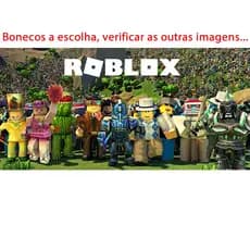 Kit Bonecos Roblox Fashion  - A Escolha ( VERIFICAR DISPONIBILIDADE DE ESTOQUE ANTES DA CONFIRMAÇÃO DO PAGAMENTO)