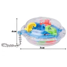 Labirinto 3d Com 36 Barreiras 7cm