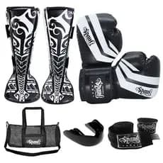 Kit Muay Thai Kickboxing CONFY com Bolsa - Spank