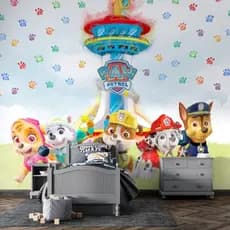 Papel de Parede Temático Torre de Vigilância Patrulha Canina