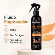 Engrossador e Encorpa Cabelo,  Antiqueda – Volume, Força e Crescimento em Dobro 250ml