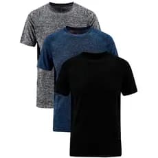 Kit 3 Blusas Camisas Camisetas Masculina Dry Tec Shirt Fit Treino Academia