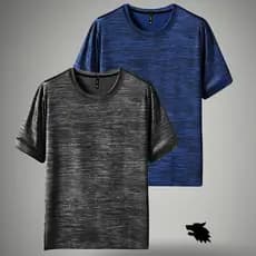 Kit 2 Camisetas Masculina Dry Fit Academia Treino Fitness Plus Size