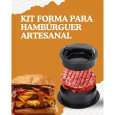 Conjunto 12X6CM Forma Molde para Hambúrguer Portátil Forma 5 peças Base Removível