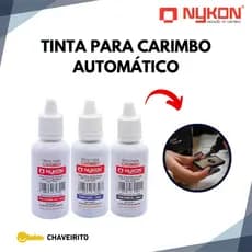 Tinta Para Carimbo Automático 30ml - Nykon