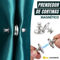 Prendedor Magnético De Cortina Com Ímã Forte | Blackout Funcional
