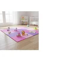 Kit 20 Tatames Tapetes Eva Meninas 50x50cmx2cm 20mm Tons de Rosa Linha Premium com Bordas
