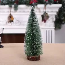 mini árvore de natal pinheiro nevada enfeite decoração natalina 15-20-25cm