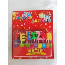 Vela De Aniversário Feliz Aniversário