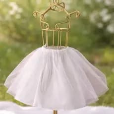Saia de Armação com tule Anágua infantil para vestido Infantil Festa e Junino