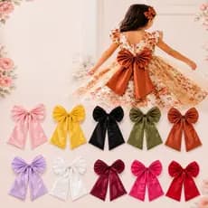 Laço para Vestido Infantil Casamento Batizado Festa Junina Formatura Acessório para qualquer ocasião