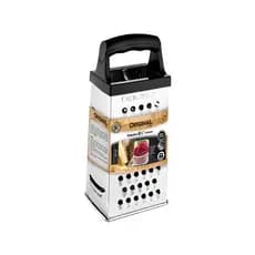 Ralador Fatiador Manual Legumes Queijos 4 Faces De Inox 24cm Original Line