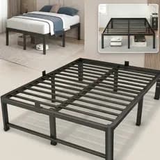 Estrado de Metal para Cama de Casal com Ripas Reforçadas Alta Qualidade HELLO