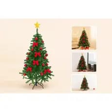 Arvore Natal 1,50m 380 Galhos Pinheiro Natalino Luxo Decoração Casa  Montagem Fácil Alta Qualidade