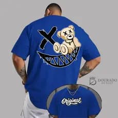 Camiseta Masculina Urso x Original Camisa Unisex Algodão Confortável Qualidade  Envio Rapido