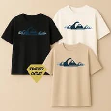 Kit 3 Camisas QK Masculina 100% Algodão confortavel leve e maçio