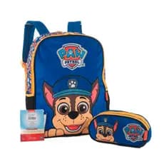 mochila escolar Patrulha Canina + estojo luxcel IS41621PA