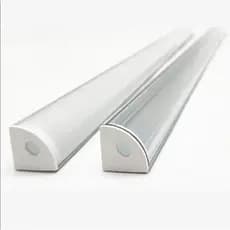 Perfil de Led Aluminio de Canto Para Fita de Led 16x16mm Tamanho Variados