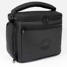Bolsa Térmica Fitness Impermeável Academia Lancheira Marmiteira Viagem Preta