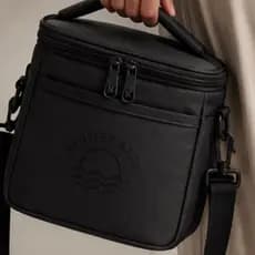 Bolsa Térmica Luxo Impermeavel Emborrachada Academia Viagem Lancheira Marmiteira Fitness