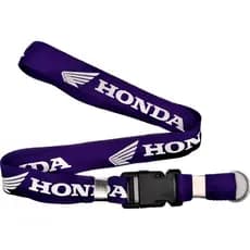 1- Chaveiro HONDA Cycles Moto Cordão Roxo