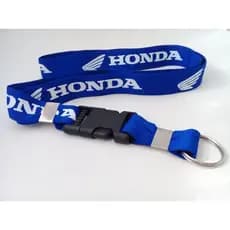 1 Chaveiro HONDA Cycles Moto Cordão Azul