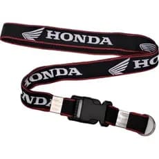 1 Chaveiros HONDA Cycles Moto Cordão Preto/vermelho