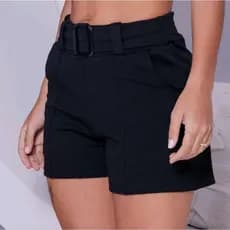 Shorts Feminino Fivela Curto