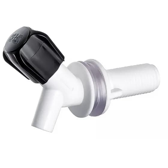 Torneira Plástica P Corote Filtro Barro Branco Preto Bebedouro Reservatório Multiuso Sem Respingos