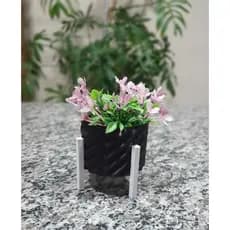 Vasos decorativo Cachepô Com Suporte para Cactos ou,Suculentas ,Plantas Artificiais