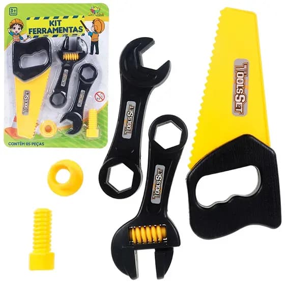 Kit Ferramenta Brincando De Profissões Brinquedo Educativo