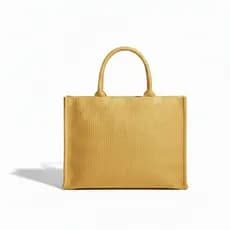 Bolsa Feminina Palha Tote Grande Ombro Zíper Forrada Trabalho Faculdade Praia Viagem Reforçada