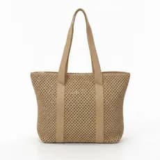 Bolsa Praia Feminina Grande Verão Alça Grande Ombro Zíper Férias Moda Verão Sacola