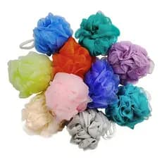 Esponjas De Banho Esfoliante Bucha Nylon Kit 10 Unidades