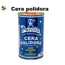 Cera Polidora Automotiva Com Silicone E Carnaúba Pérola 500ml