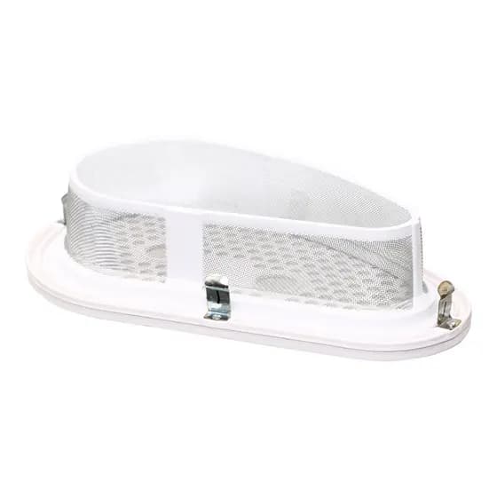 Kit Tampa Filtro Fiapos Secadora Brastemp Original 326043145 BSI10ABANA; BSI10ABBNA; BSI24ABANA; BSI24ABBNA; BSI24BBANA