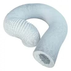 Duto Flexível Pvc Ar Portátil Exaustor 100mm 4 Pol 2 a 10 Metros