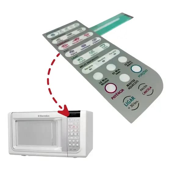 Membrana Para Micro-ondas Electrolux MEF41 Original 69580894