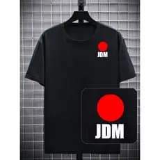 Camiseta Basica Blusa Streetwear Jdm 100% Algodão