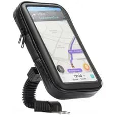 Capa De Celular Protetora De Chuva Suporte Case de 6 polegadas para moto e bike com suporte articulado