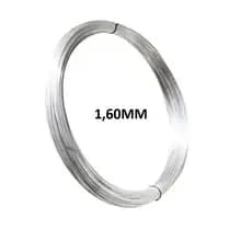 Arame De Aço Inox Duro 1,40mm-1,60mm-180mm e 2,00mm  P/Haste de Chumbada, Iscas Artificiais, Pesca, molas, gaiolas etc