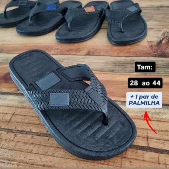 CHINELO MASCULINO ADULTO, INF, + PALMILHA,28 AO 44,,SANDALIA MASCULINA ADUL,CHINELO INFANTIL MENINO,